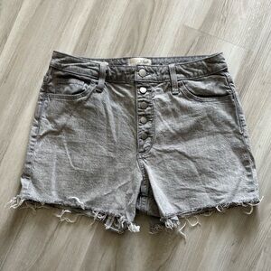 universal thread grey denim shorts